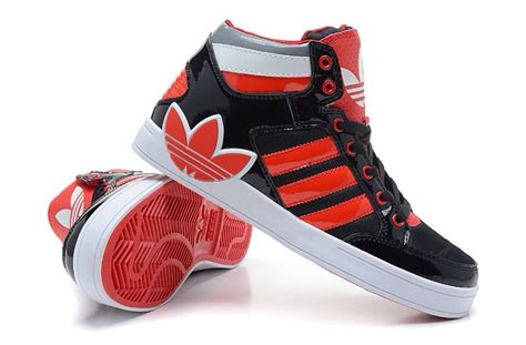 adidas high top schwarz rot|adidas high top sneakers.